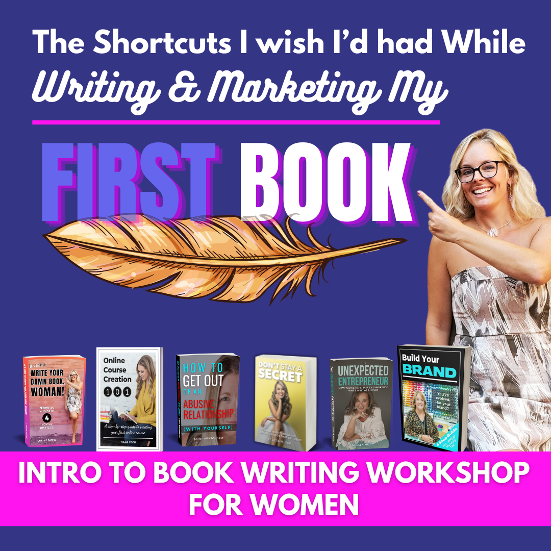 FREE WORKSHOP: INTRO TO WRITING A BOOK
