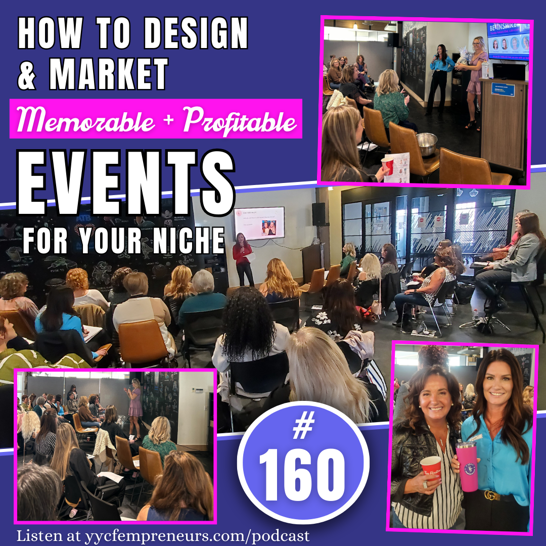 #160 How to Design & Market Memorable & Profitable Events for your ...