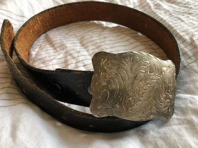 Twohey's well-worn (and well-loved) accessory.