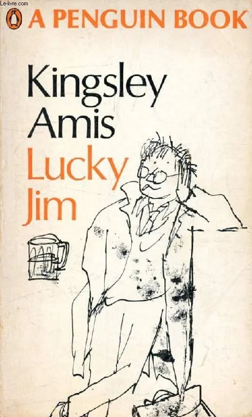 Lucky Jim, cover illustration by Quentin Blake