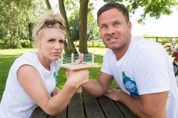 Paul and Becky Browse - the thumb-believable Husband and Wife team.