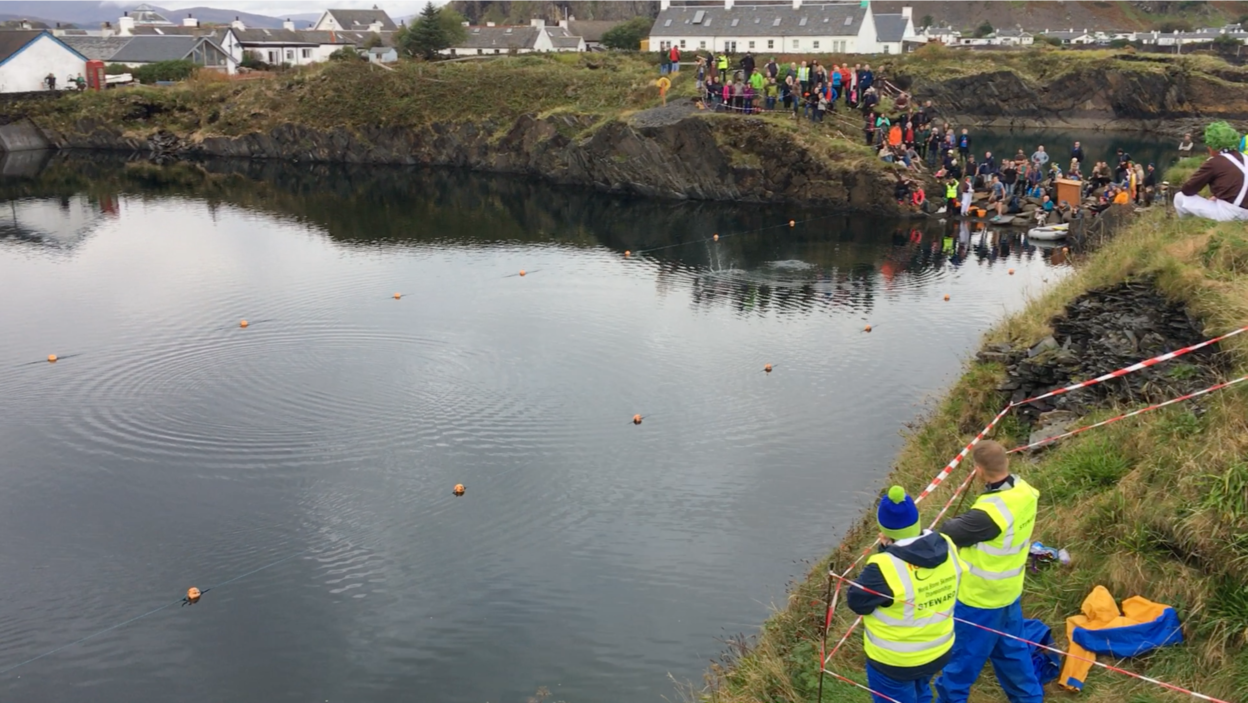 The quarry and some action!
