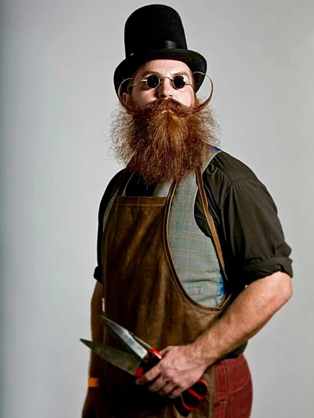 Taylor Wheldon photo Courtesy of Austin Facial Hair Club