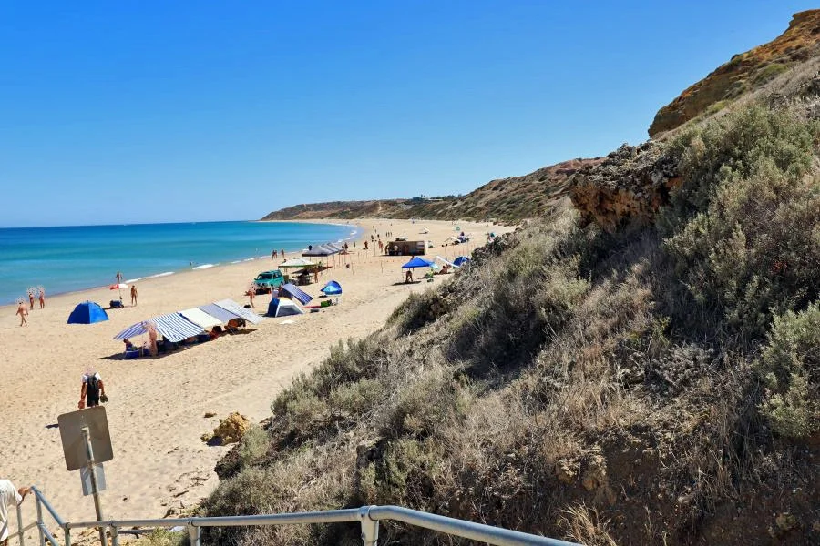 The beautiful beach!
