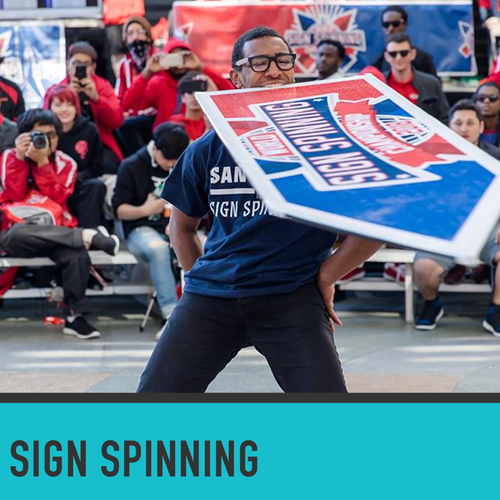World Sign Spinning Championships