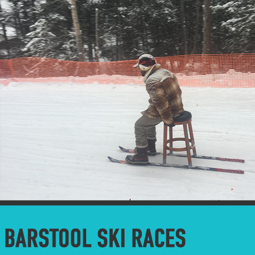Barstool Ski Races