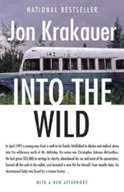 Into The Wild : A phenomenal telling of a true story about a young man who was found deceased in Alaska after dropping his prior life completely to live on the road. A great book to put human connection and self discovery into perspective. The literary descriptions of nature in the book seem to awaken the primal itch to get out into the wild and take a hike! Quickie Movie Review : I watched the film after reading the book and it is surprisingly good. The movie is an accurate portrayal with only a few details left-out. It is cliché in the way that the book is better, but both tell the same story well though their respected medium.