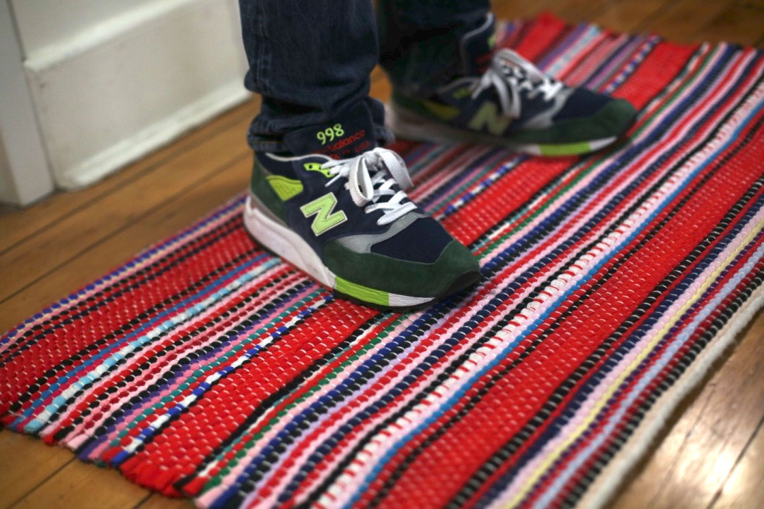 The Assistive Mat was designed for my 92-year-old grandfather who was transitioning from independence to dependent care. 