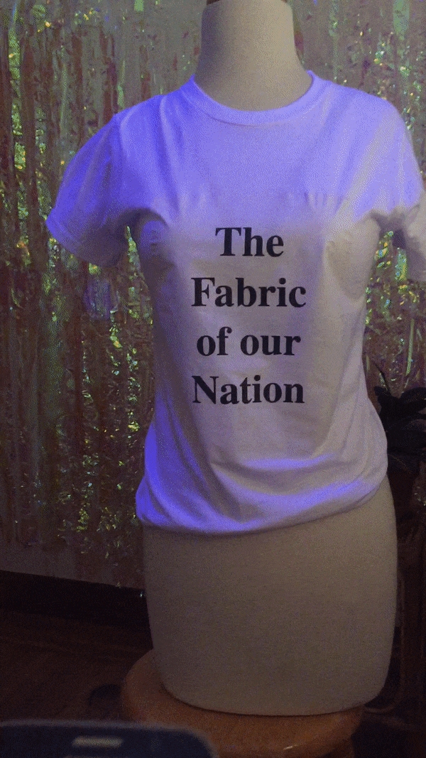 Designed and engineered The Fabric of Our Nation, an AR wearable storytelling project that explores the history behind a cotton t-shirt. 