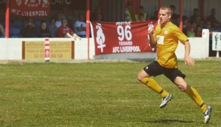 Shaun Gardner plays for AFC Liverpool 