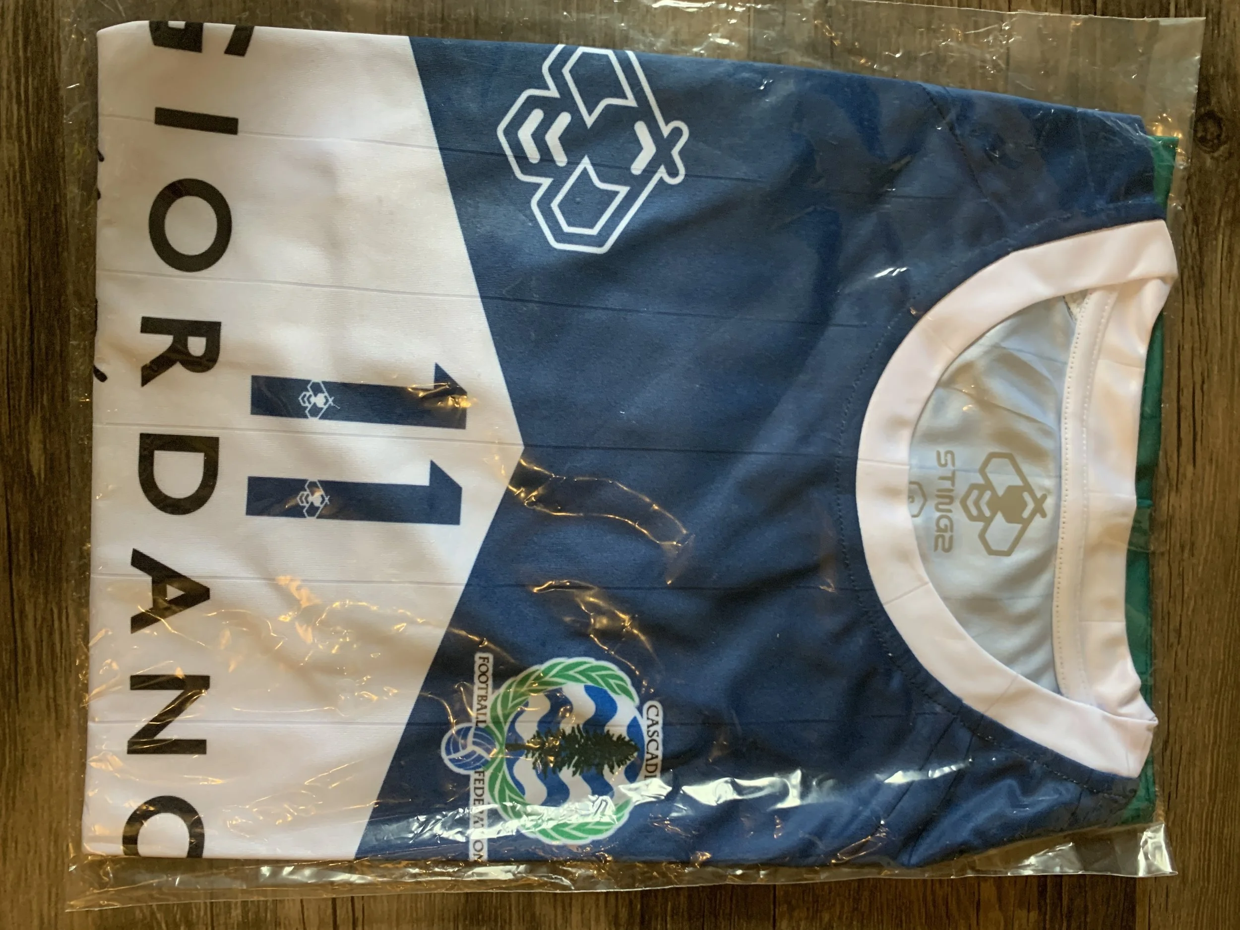 #11 2018 Home Top -Stingz World Football Cup Edition (1 Small)