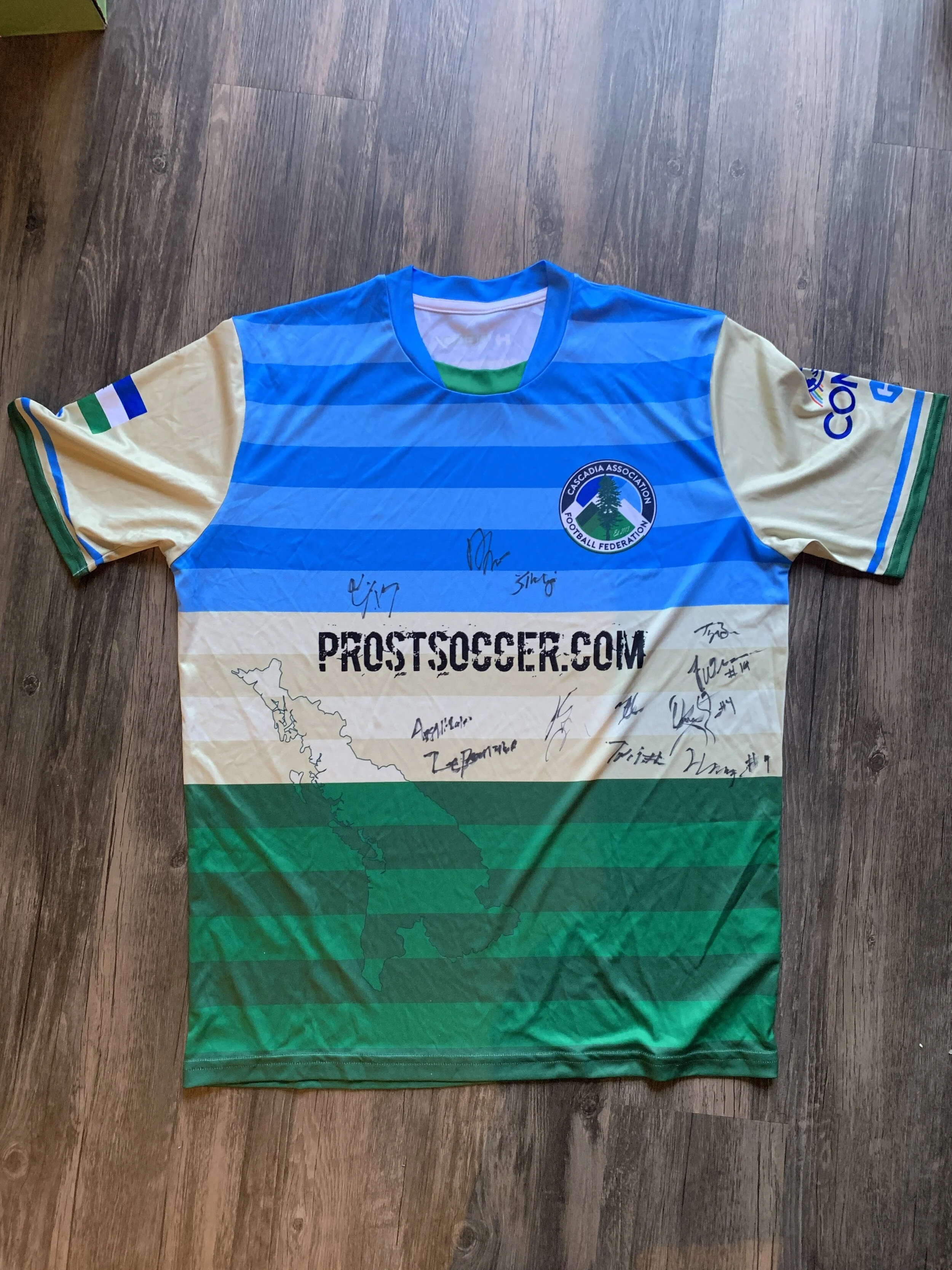 Team Autographed Jersey