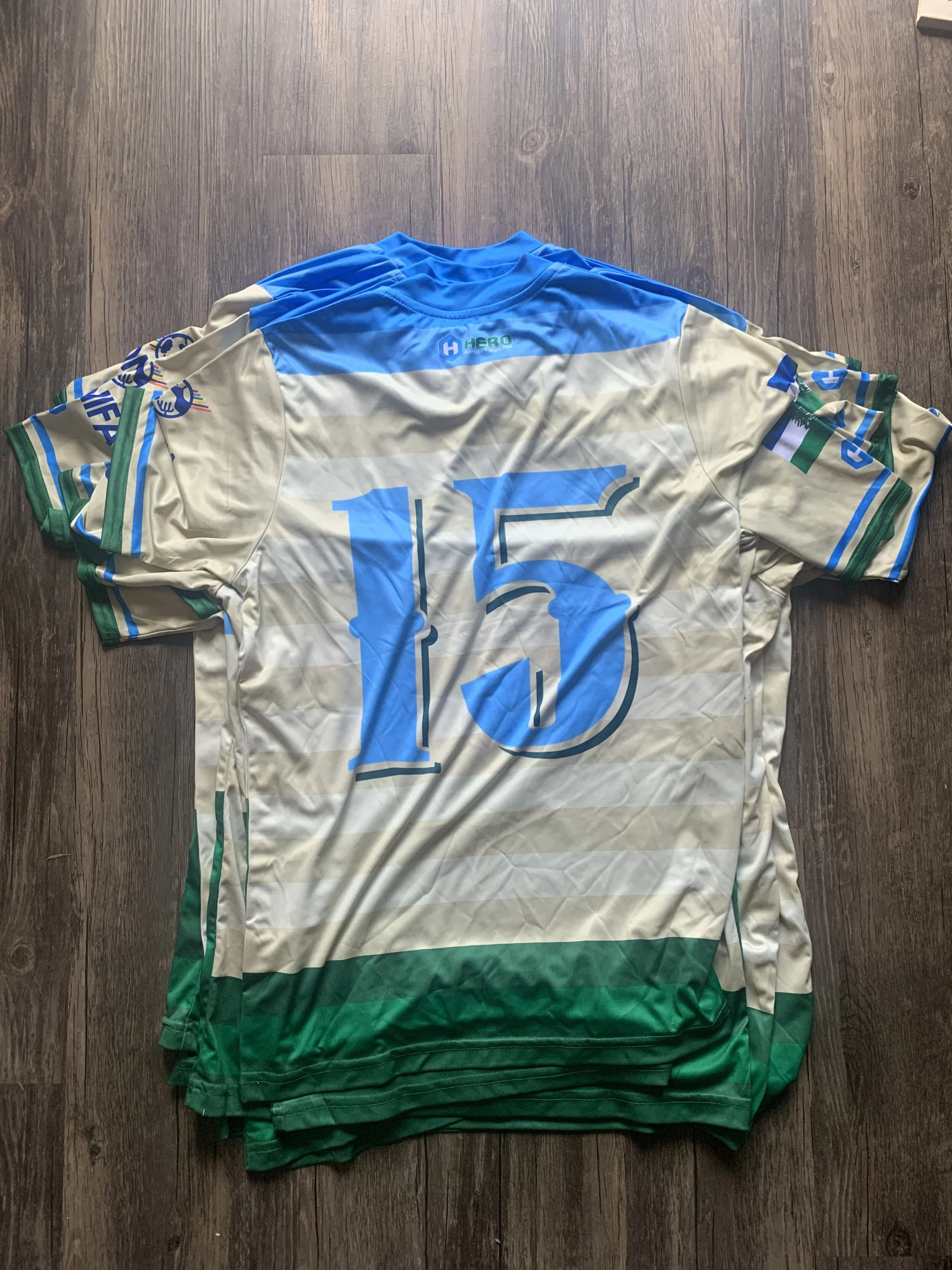 Team Issue Jersey #15 vs Darfur - Small
