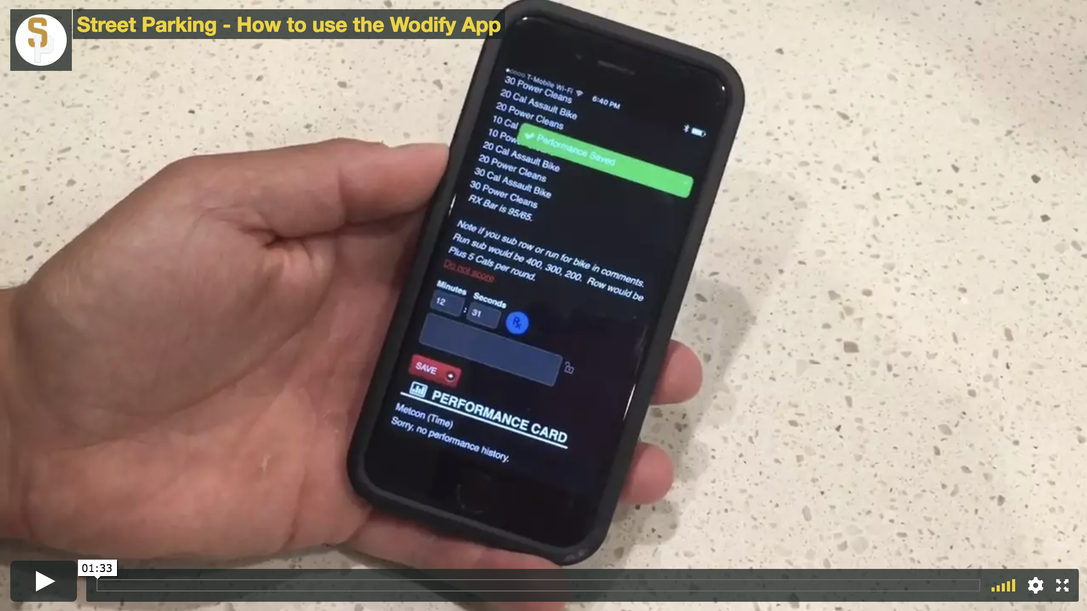 The Wodify App