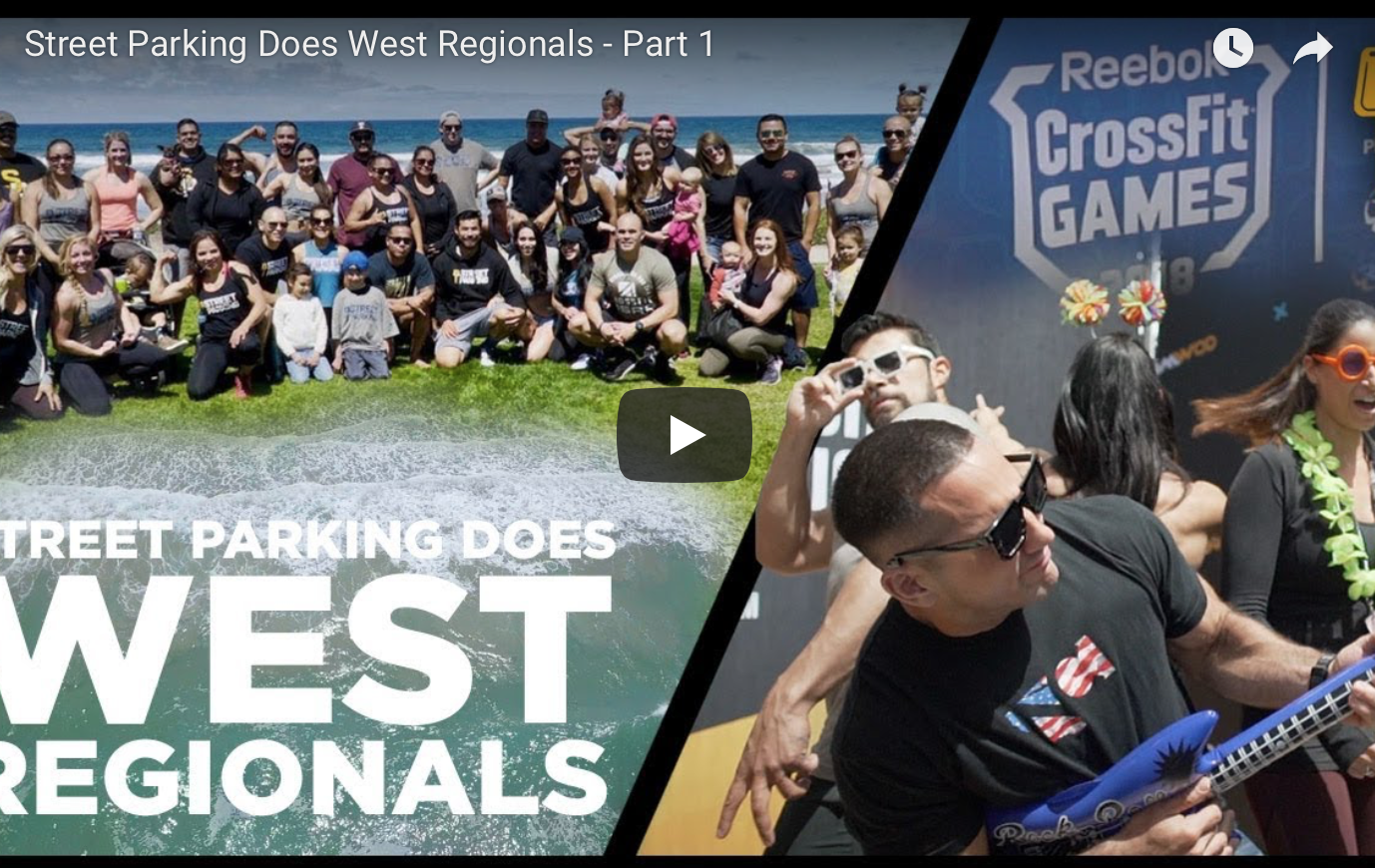 STREET PARKING DOES "WEST REGIONALS"