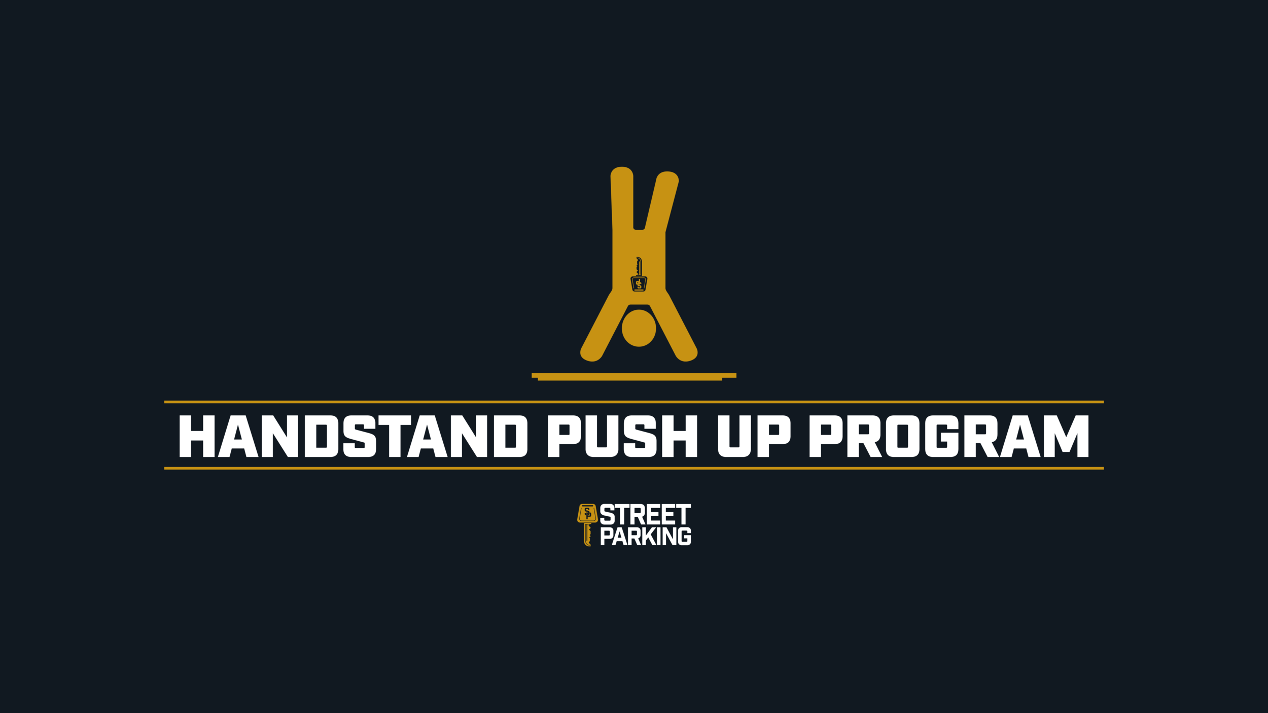 HANDSTAND PUSH UP (WORKING UP TO HANDSTAND PUSH UPS)