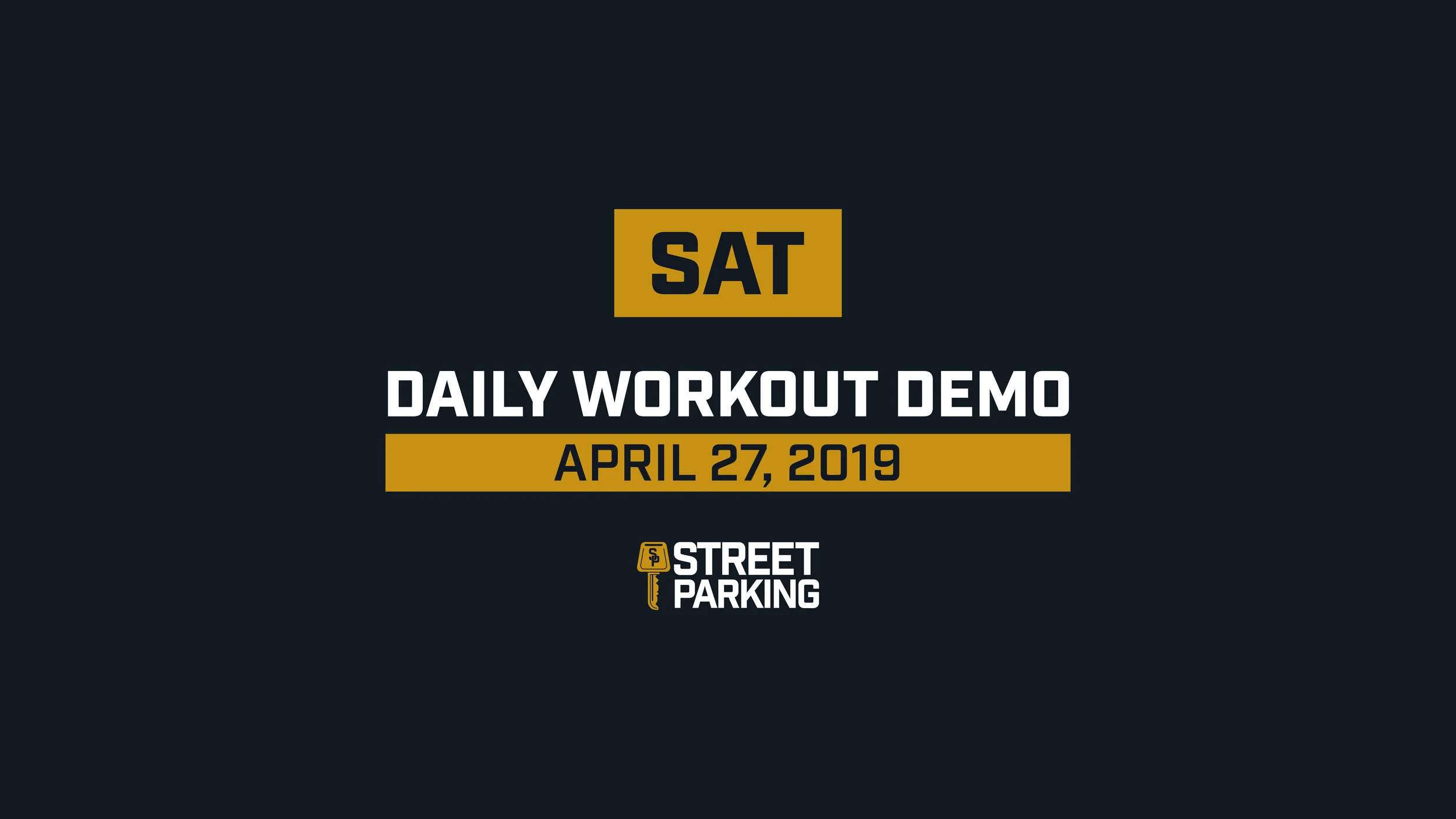 SATURDAY 4/27/2019