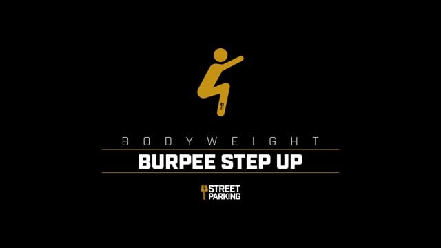 Burpee Step Up