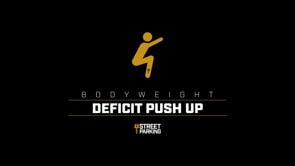 Deficit Push Up