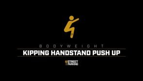 Kipping Handstand Push Up