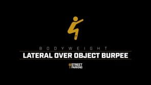 Lateral Over Object Burpee