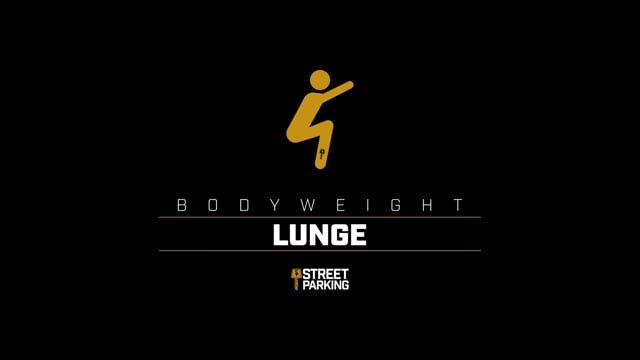 Lunges (unweighted)