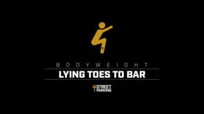 Lying Toes To Bar