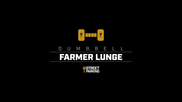 Dumbbell Farmer Lunge