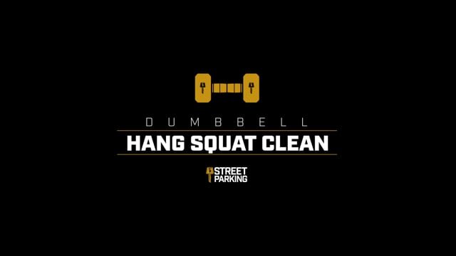 Dumbbell Hang Squat Clean