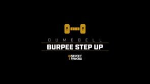 Dumbbell Burpee Step Up