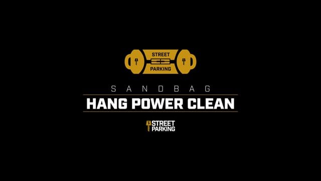 Sandbag Hang Power Clean
