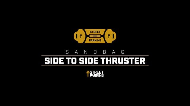 Sandbag Shoulder To Shoulder Thruster