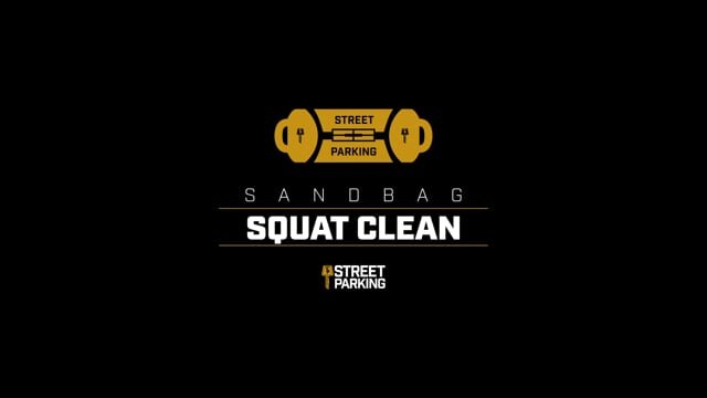 Sandbag Squat Clean