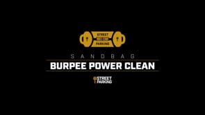 Sandbag Burpee Power Clean