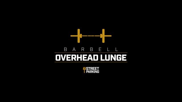 Barbell Overhead Lunge