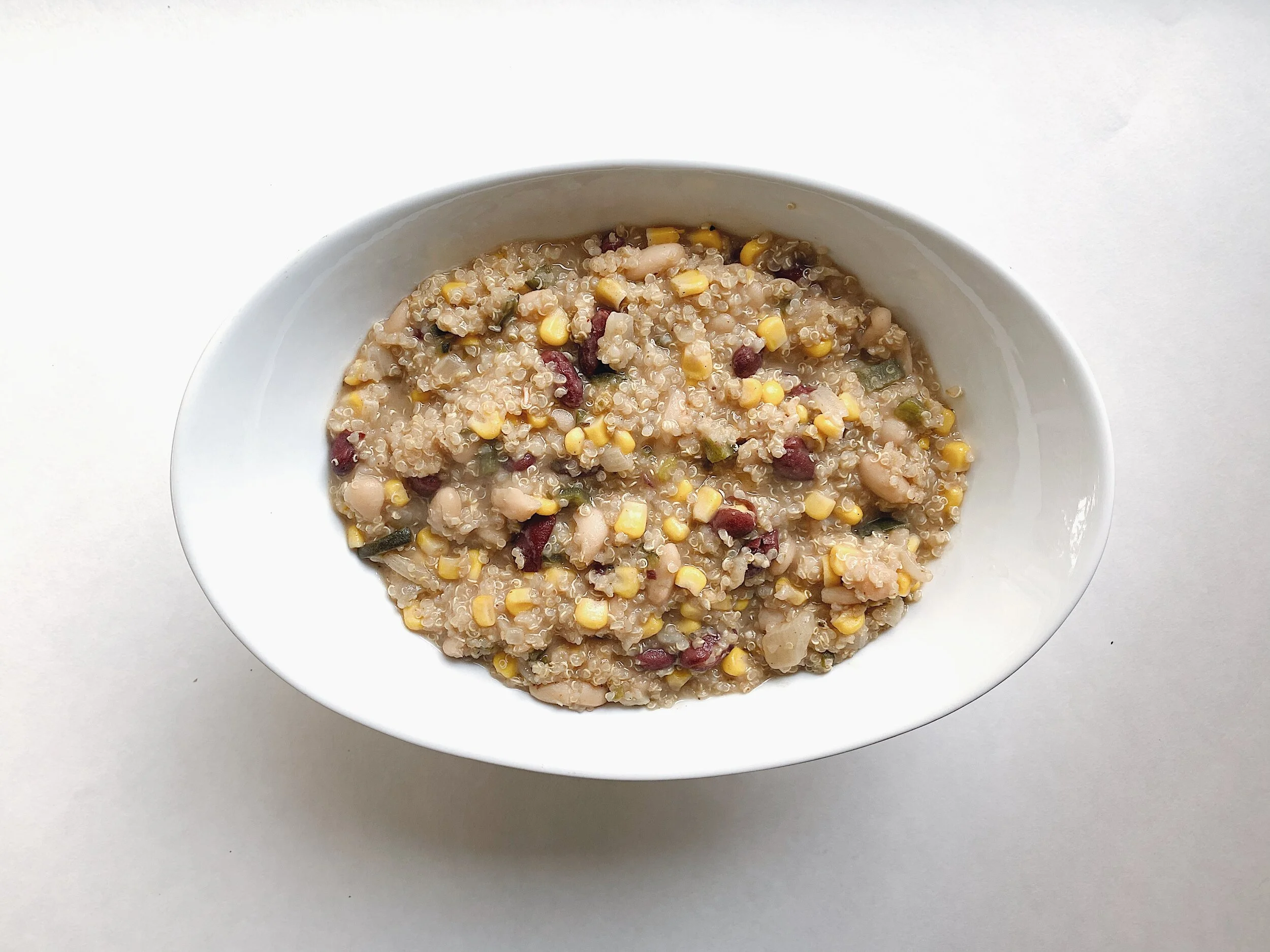 Vegan Quinoa Chili Verde