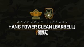 Hang power clean (Barbell)