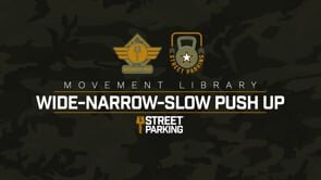 Wide-Narrow-Slow Push Up
