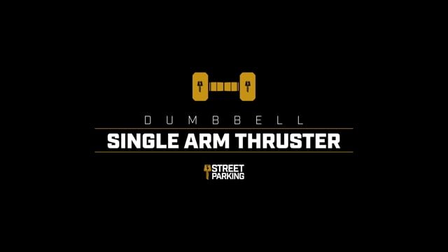 Dumbbell Single Arm Thruster