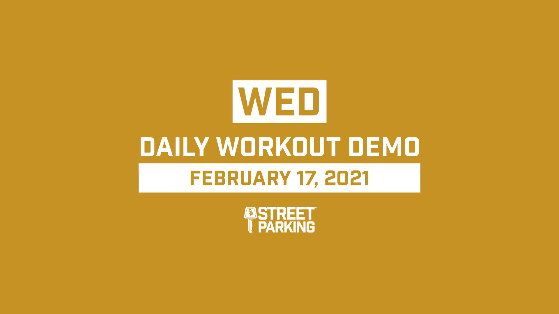 WEDNESDAY 02/17/2021