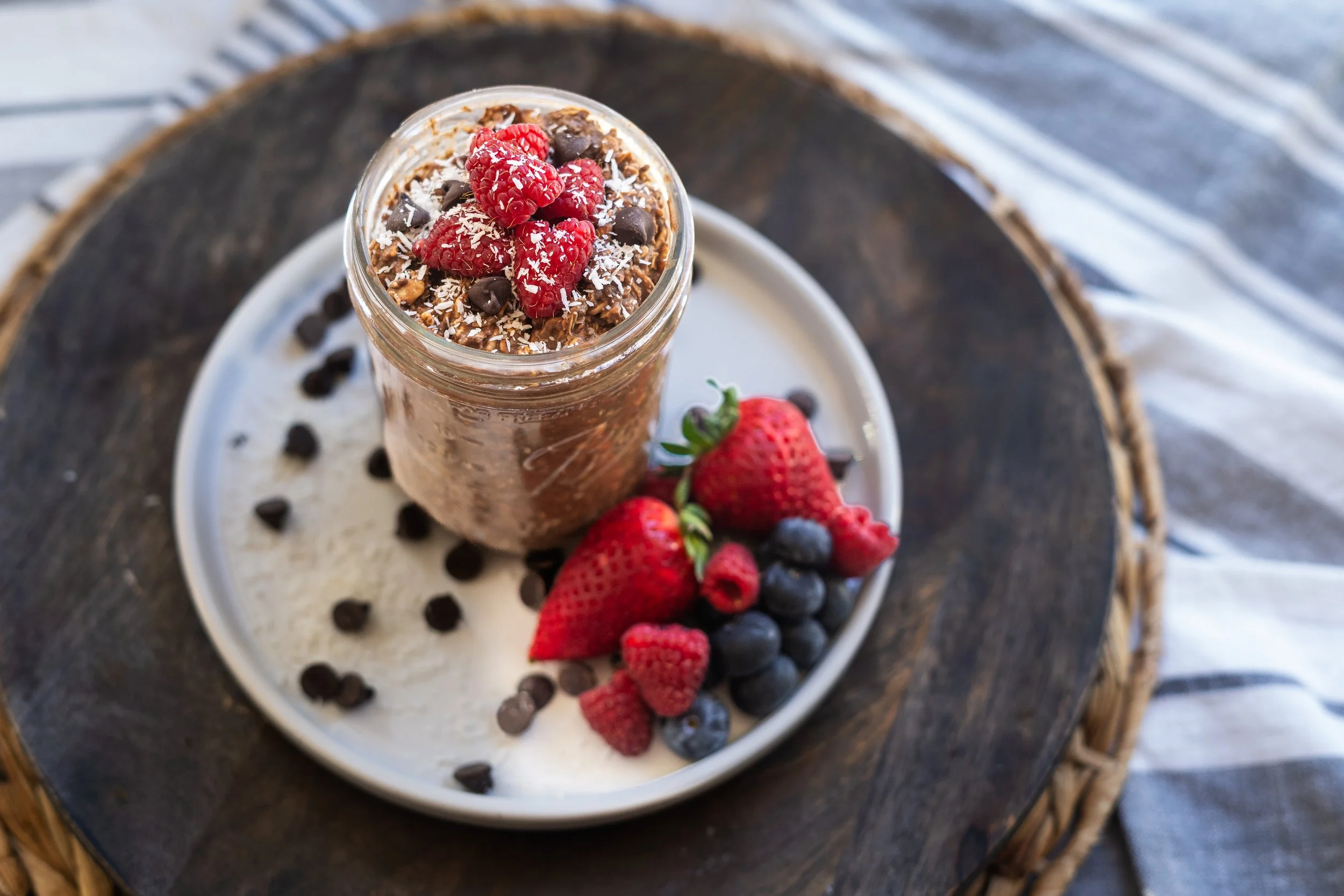 Overnight Chocolate Oats