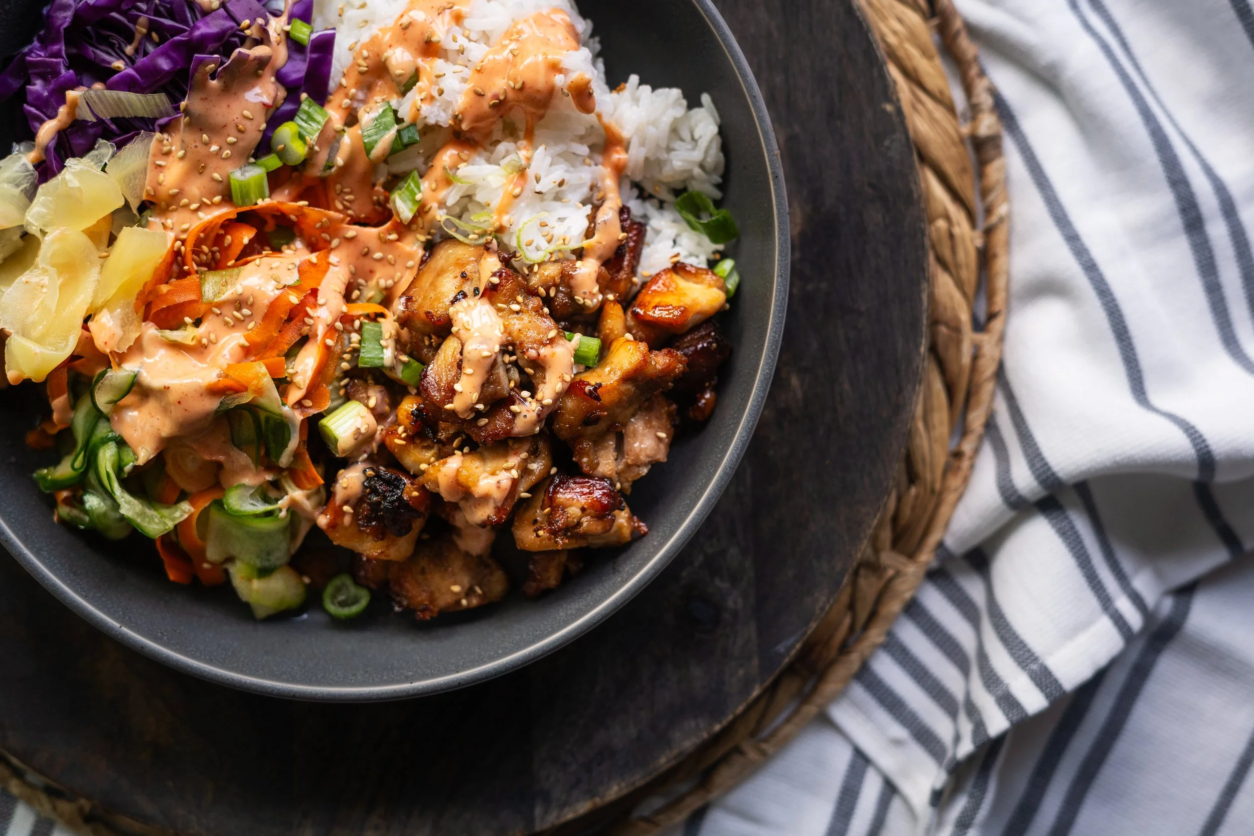 Bang Bang Chicken Bowls 