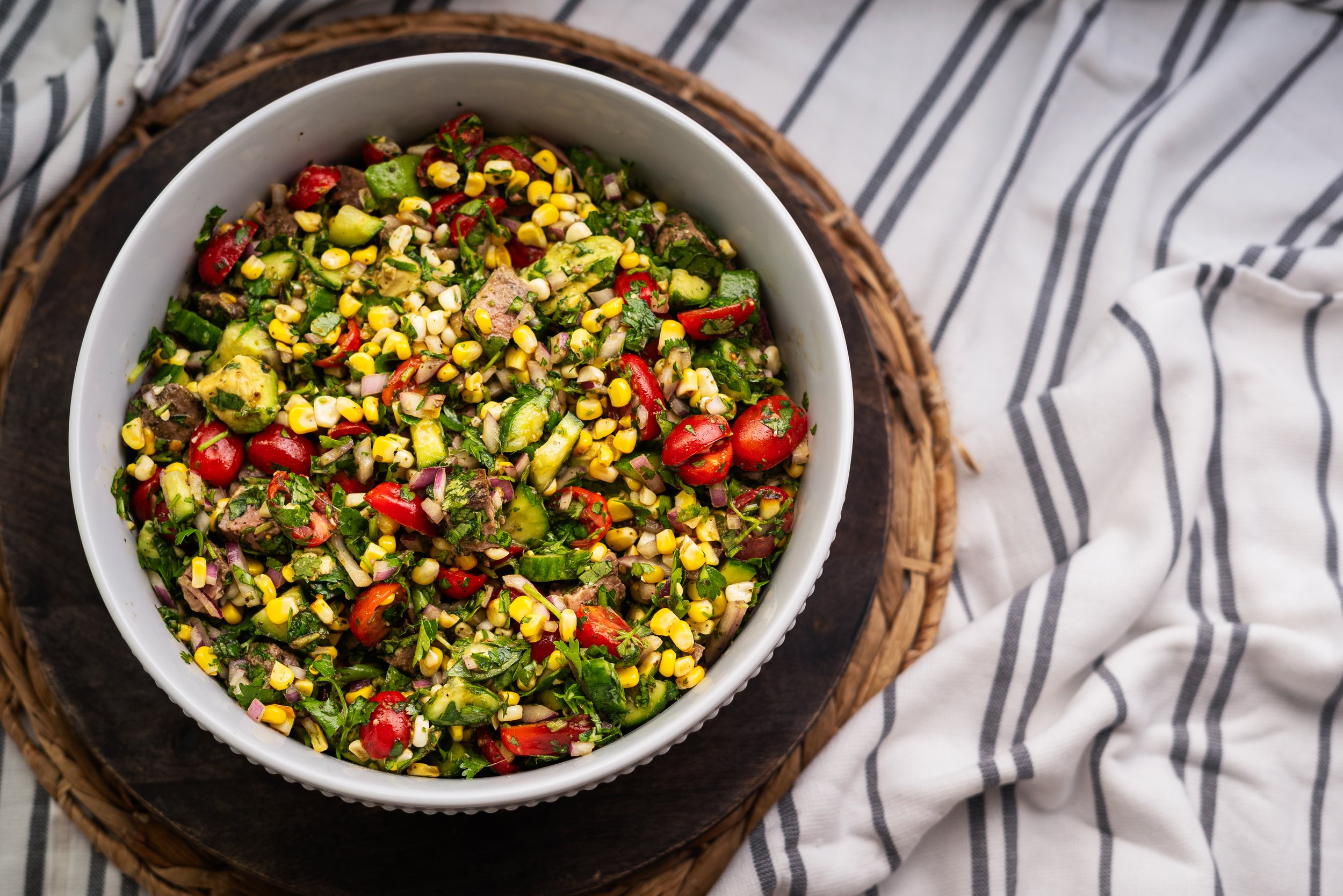 Chopped Steak Salad Recipe 