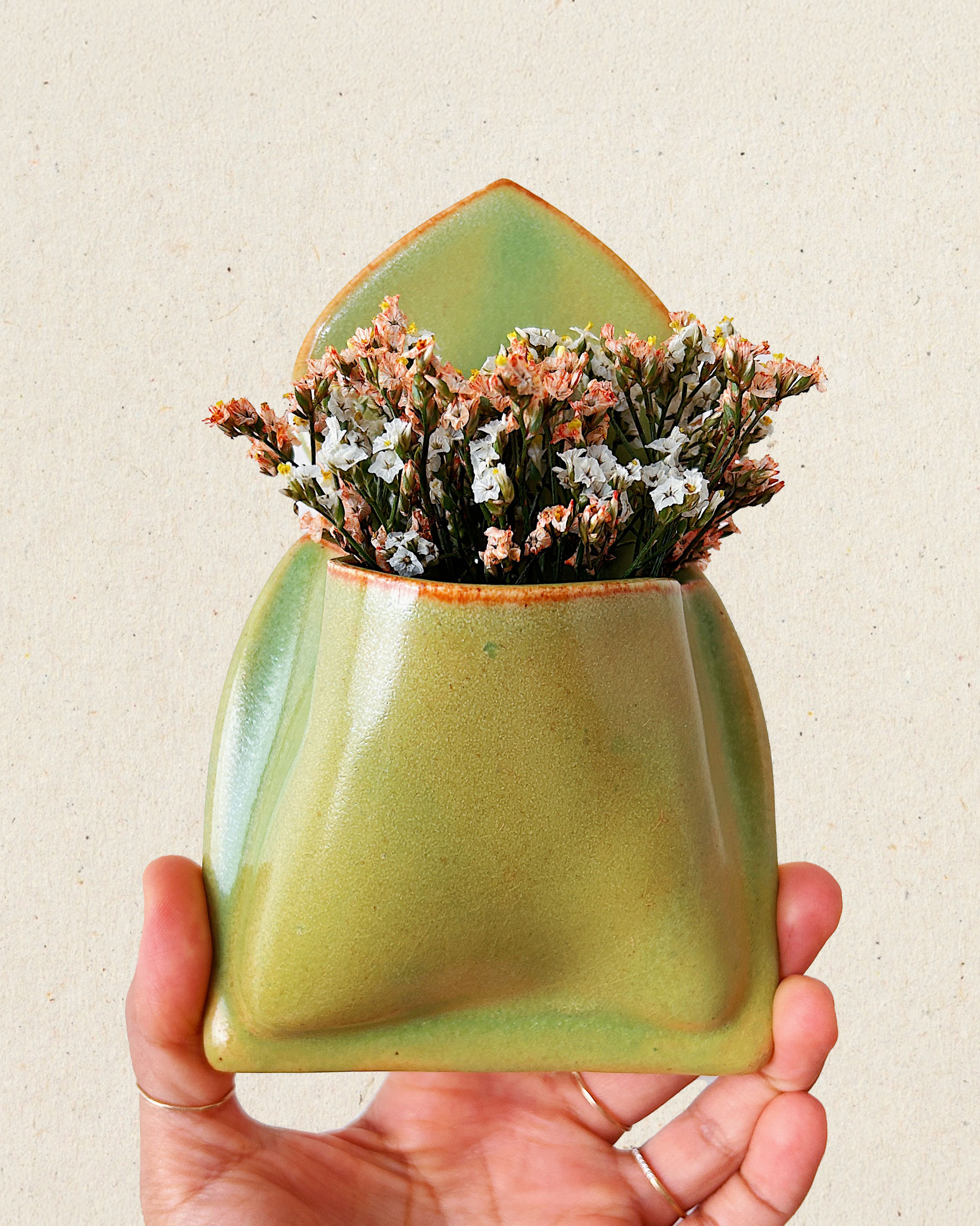 Shino + Spring Green — 7" (Apple Pie)