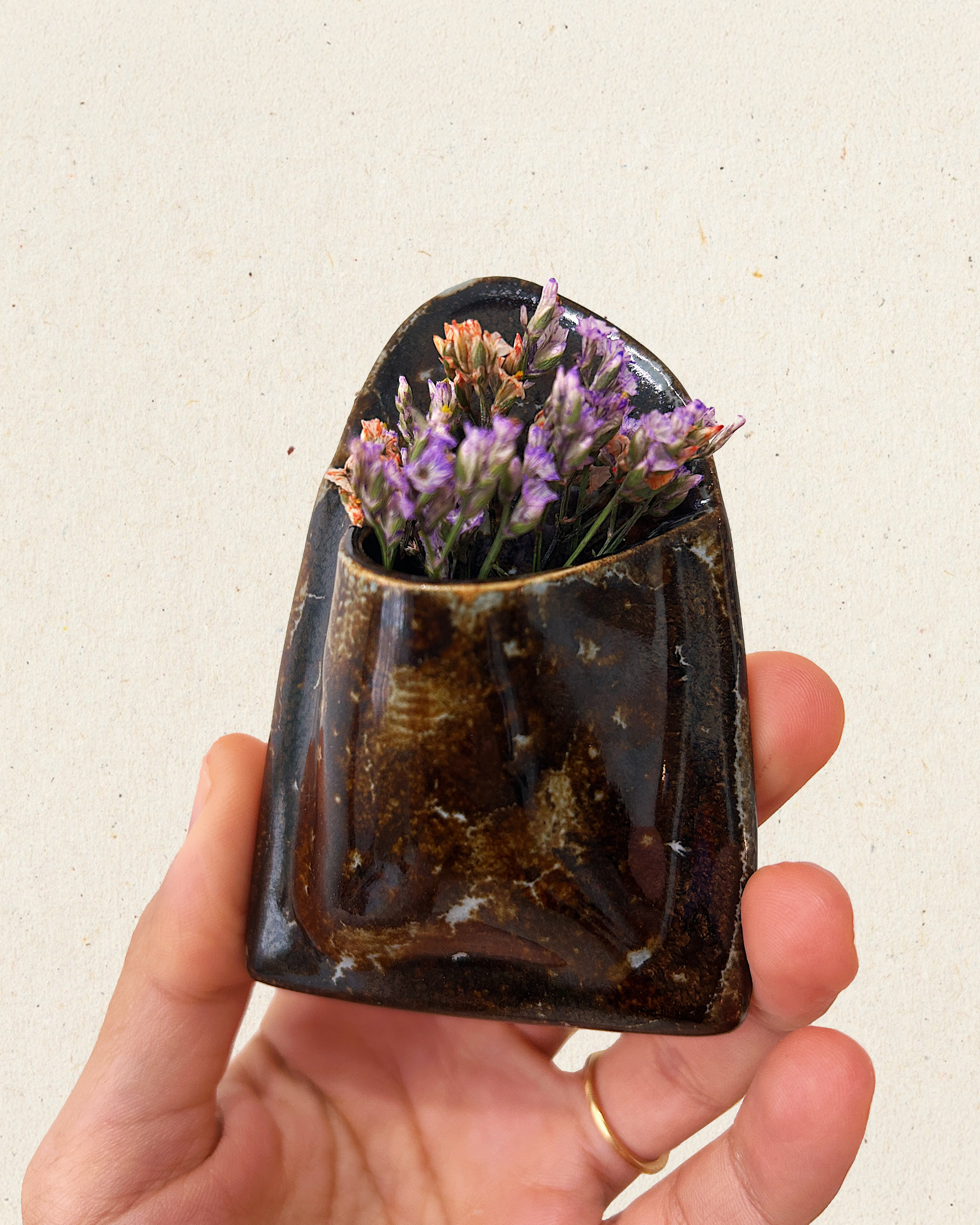 Stone Grey + Tumeric — 3.5" (Dark Chocolate)