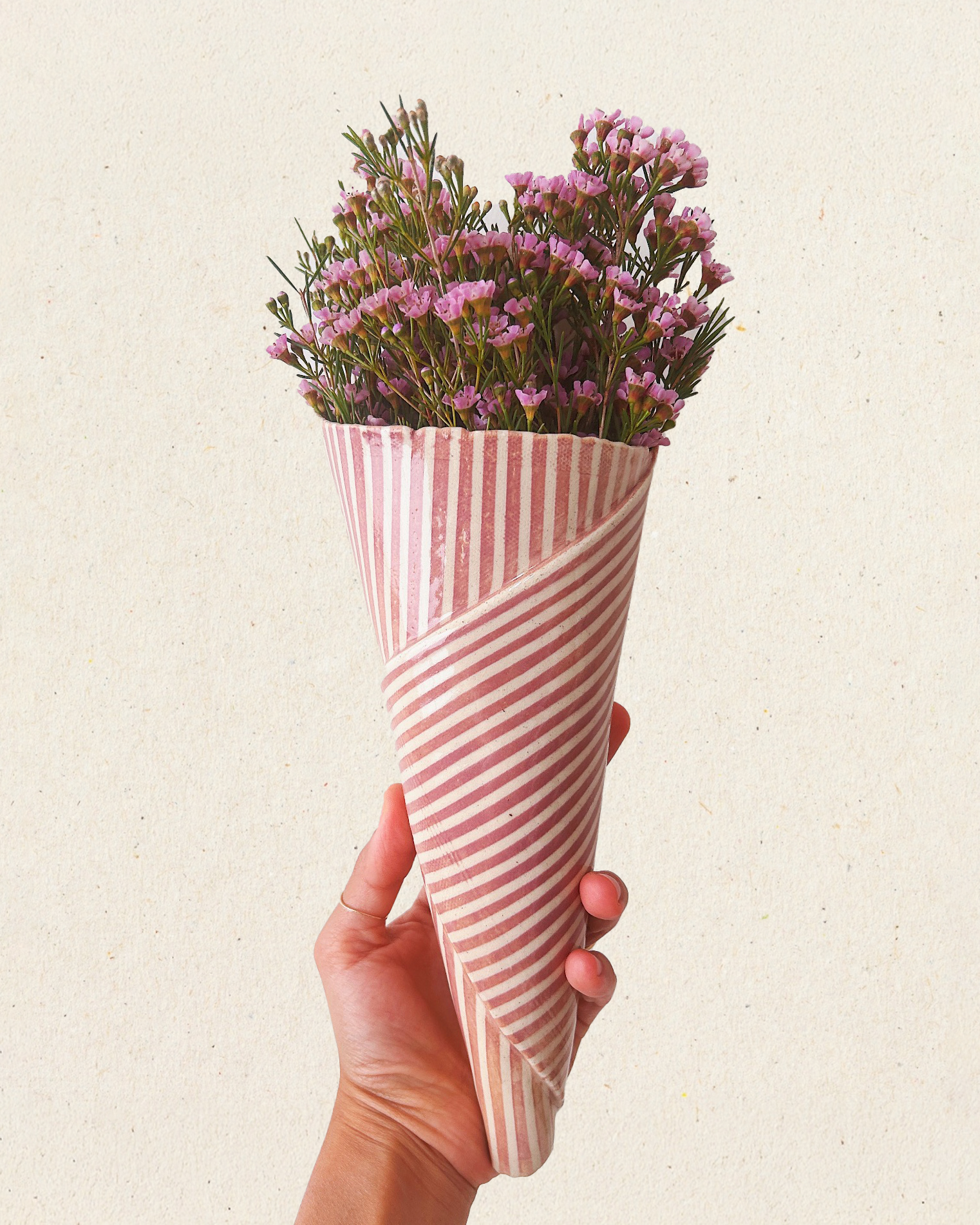 Underglaze + Clear Gloss — 13" (French Lavender)