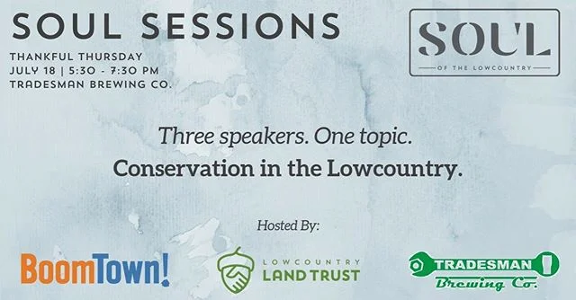 Our favorite oysterman from @lowcooysters will be speaking tonight at @tradesmanbrew ! Come hear what community leaders are doing to promote conservation in the Lowcountry 🏝