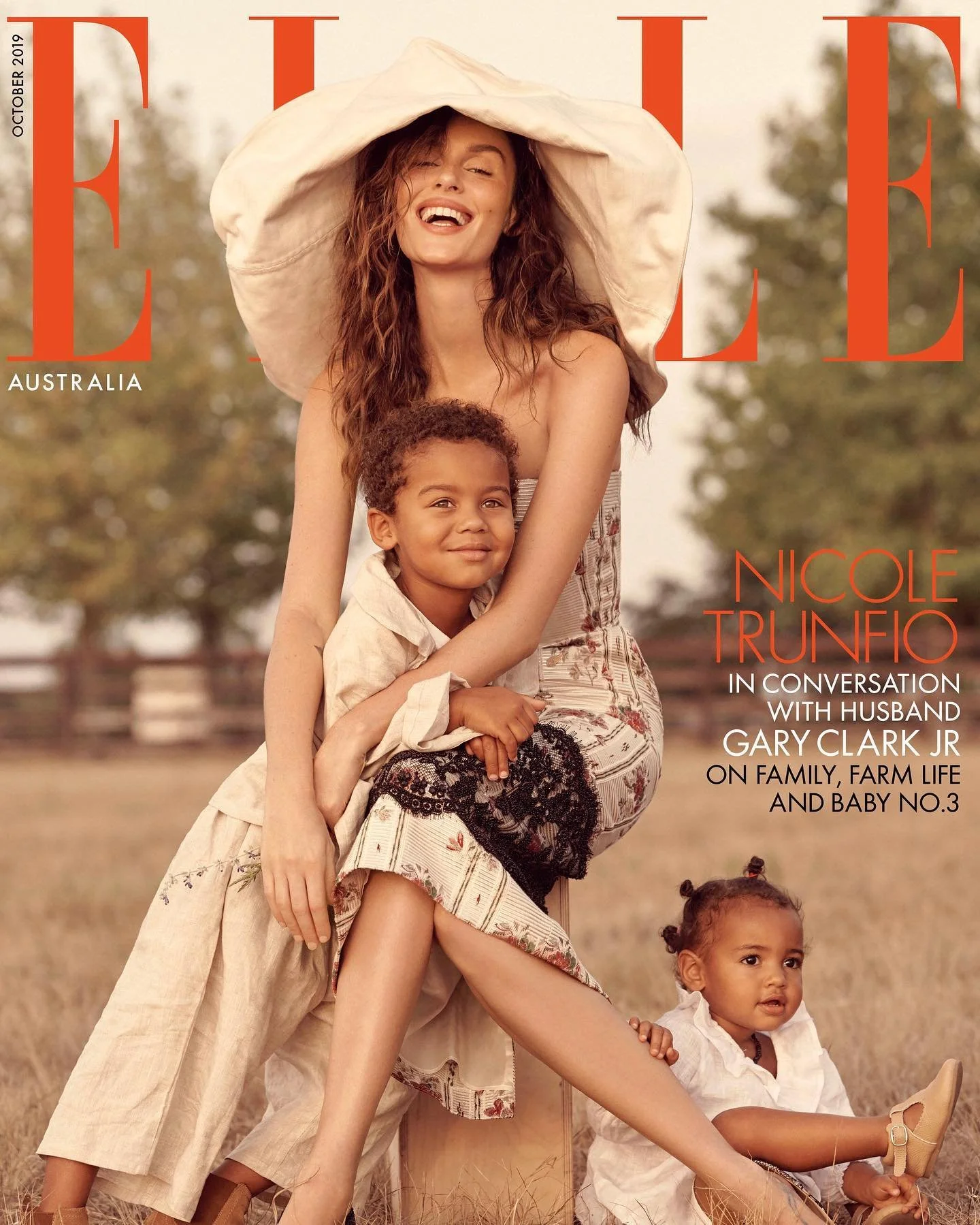 Nicole Trunfio Cover ELLE Magazine