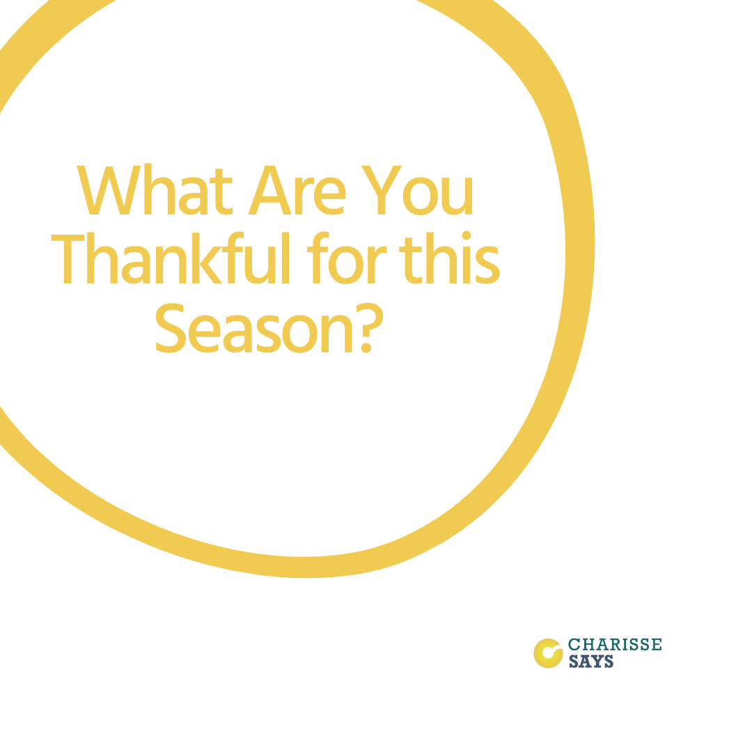 I am thankful for you, and TODAY's holiday gift to you!