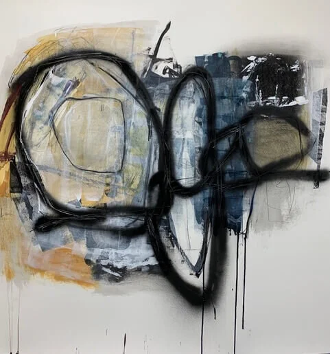 Organic Does Matter (framed in white wood contemporary frame)